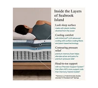 Closeout! Beautyrest Harmony Lux Hybrid Seabrook Island 14" Plush Mattress