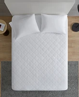 Sleep Philosophy All Natural Cotton Percale Quilted Mattress Pad