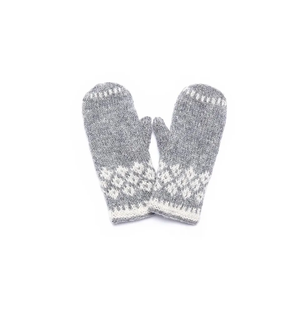 Feelgoodz Women S Artisan Hand-knit Vail Winter Wool Mitten