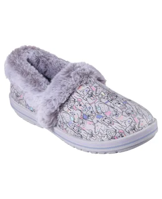 Skechers Women's Bobs Too Cozy - Doodle Creations Slippers from Finish Line