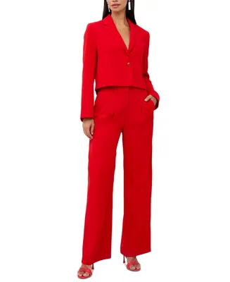 French Connection Women's Harry Cropped Suiting Blazer