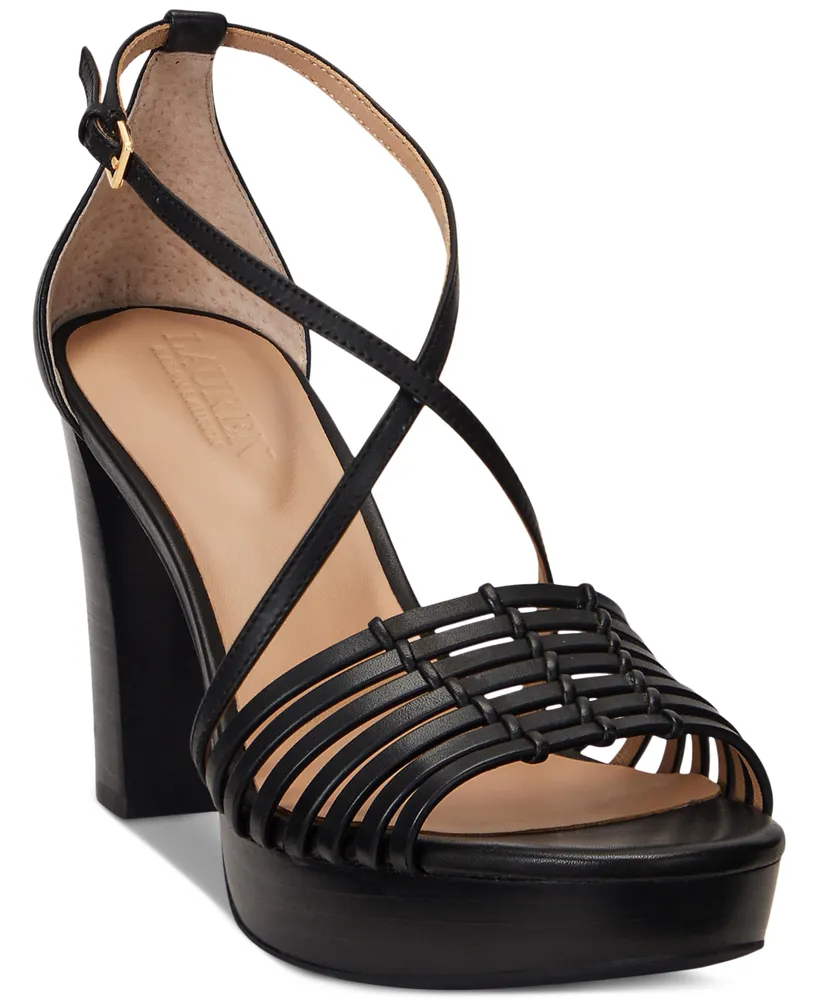 Lauren Ralph Women's Shelby Platform Dress Sandals