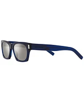 Saint Laurent Unisex Sl 402 Sunglasses, Mirror