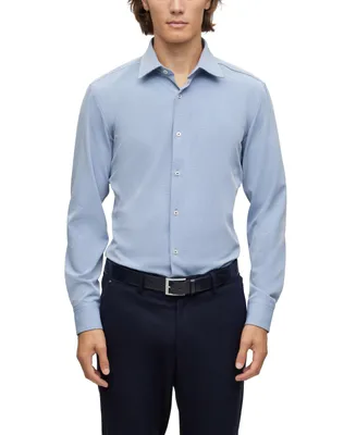 Boss by Hugo Boss Men's Performance-Stretch Slim-Fit Shirt