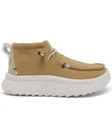 Hey Dude Women's Wendy Peak Hi Suede Casual Moccasin Sneakers from Finish Line