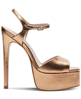 Steve Madden Women's Cologne Two-Piece Platform Dress Sandals