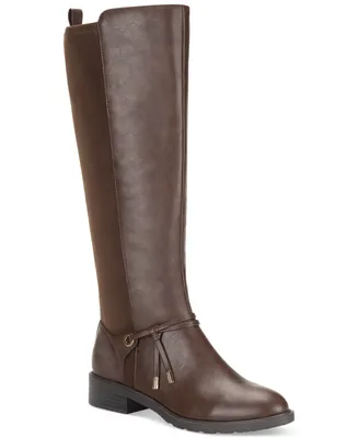 Style & Co Women's Verrlee Riding Boots, Created for Macy's