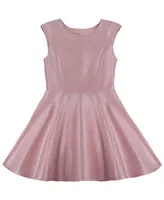 Calvin Klein Big Girls Princess Seam Bodice Skate Fit and Fare Dress