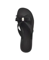 Guess Women's Tutu Eva Fashion Bow Detail Flip Flop Sandals