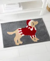 Avanti Christmas Dog Bath Rug, 20" x 32"