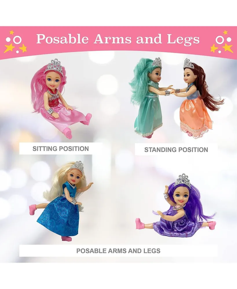 The New York Doll Collection 5.5 Inch Princess Dolls