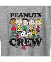 Trendy Plus Peanuts Crew Holiday Christmas Graphic T-shirt