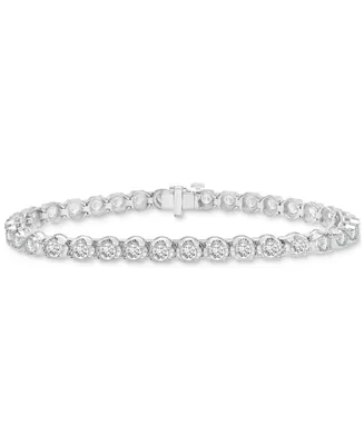 Diamond Tennis Bracelet (10 ct. t.w.) in 14k White Gold, Created for Macy's