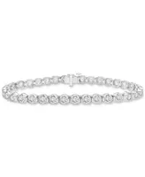 Diamond Tennis Bracelet (10 ct. t.w.) in 14k White Gold, Created for Macy's