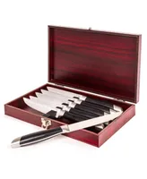 BergHOFF Geminis 6 Piece Steak Set with Wooden Case