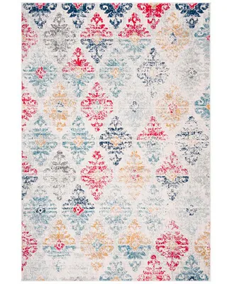 Safavieh Madison MAD304 Ivory and Blue 4' x 6' Area Rug