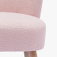 WestinTrends 25.5" Wide Upholstered Boucle Accent Chair