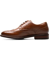 Florsheim Little Boys Rucci Junior Wingtip Oxford Shoes