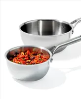 Oxo Mira Tri-Ply Stainless Steel 2 Piece Covered Chef's Pan Set