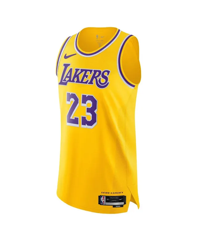 Nike Men's LeBron James Gold Los Angeles Lakers 2021/22 #6 Swingman Player  Jersey - Icon Edition - Macy's