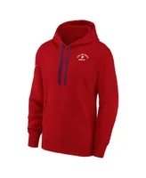 Women's Nike Red Barcelona Essential Pullover Hoodie