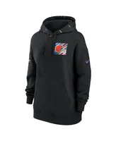 Women's Nike Black Cleveland Browns 2023 Nfl Crucial Catch Club Pullover Hoodie