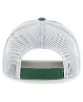 Youth Boys and Girls '47 Brand Green, White New York Jets Scramble Adjustable Trucker Hat