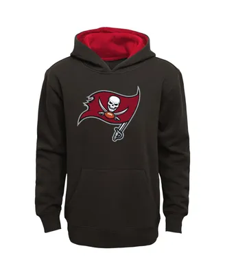 Big Boys Pewter Tampa Bay Buccaneers Prime Pullover Hoodie