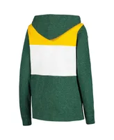 Women's Antigua Green Bay Packers Wicket Pullover Hoodie