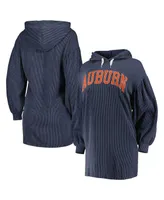 Women's Gameday Couture Navy Distressed Auburn Tigers Game Winner Vintage-Like Wash Tri-Blend Dress