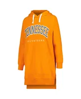 Women's Gameday Couture Tennessee Orange Tennessee Volunteers Take a Knee Raglan Hooded Sweatshirt Dress