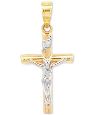 Small Crucifix Pendant in 14k Gold