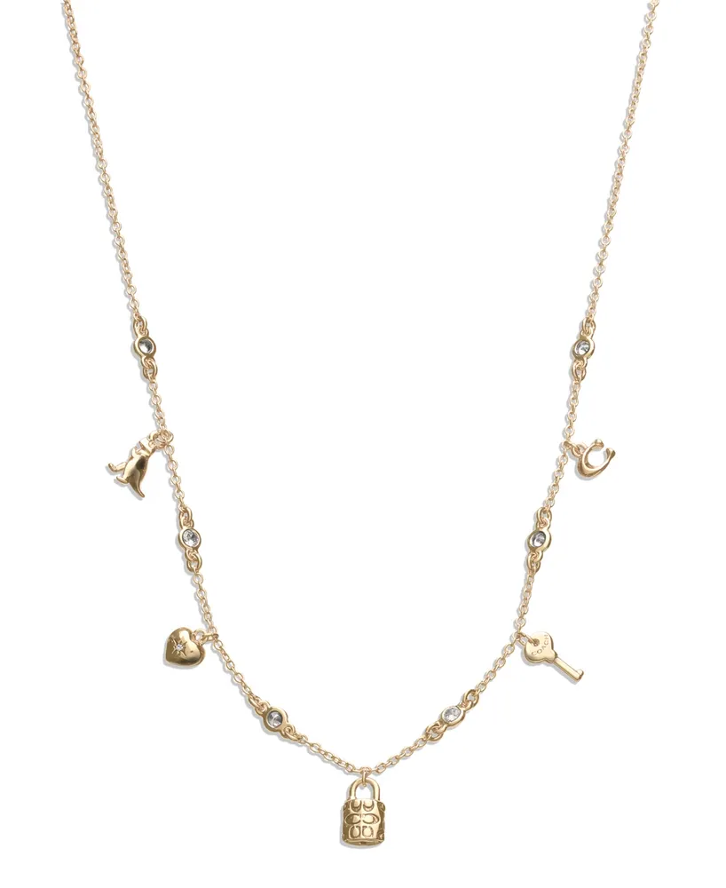 Coach COACH diamond C necklace 91433 2024 | Buy Coach Online | ZALORA Hong  Kong