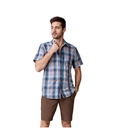 Free Country Men's Excursion Short Sleeve Poplin Shirt