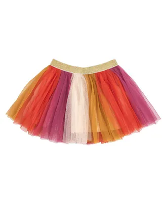 Little and Big Girls Goldie Fairy Fall Harvest Tutu Skirt