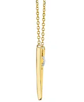 Sirena Diamond V 18" Pendant Necklace (1/6 ct. t.w.) in 14k Gold