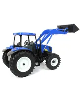 Ertl 1/16 New Holland with Loader & Mfd Tractor