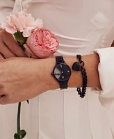 Mvmt Women's Reina Black Stainless Steel Bracelet Watch 30mm
