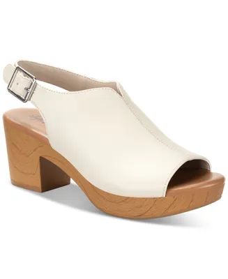 Style & Co Women's Amaraa Slingback Clog Sandals, Created for Macy's