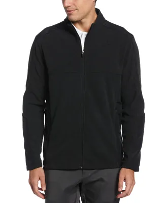 Pga Tour Men's Dura Fleece Paneled Zip-Front Golf Jacket