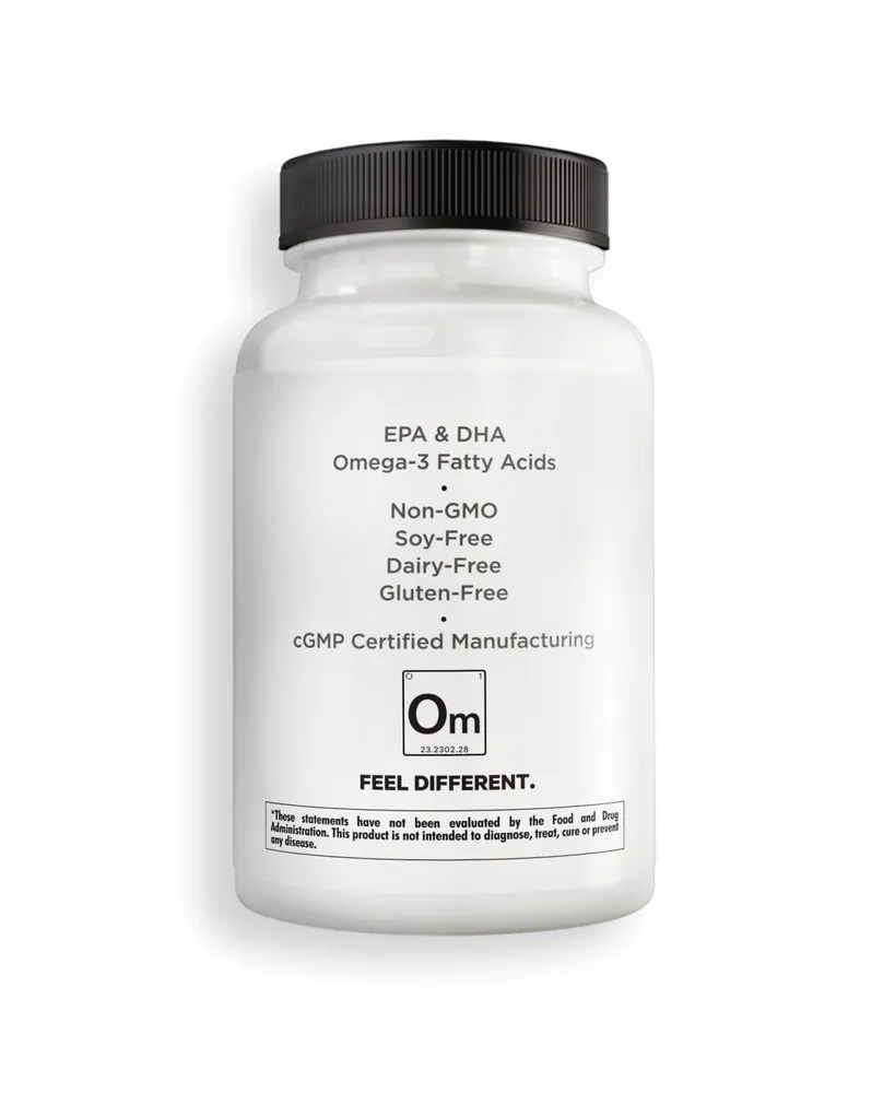 Amen Omega-3 Supplement, Epa Dha Fatty Acids Fish Oil Capsules, Brain Health, Cognition, 90 Softgels