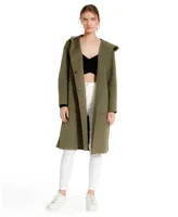 Women Belle & Bloom Walk This Way Wool Blend Oversized Coat