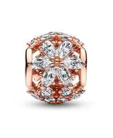 Pandora Cubic Zirconia Sparkling Herbarium Cluster Round Charm