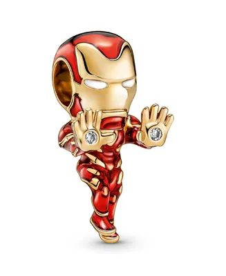 Pandora Cubic Zirconia Marvel the Avengers Iron Man Charm