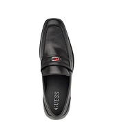 Guess Men's Handle Square Toe Slip On Dress Loafers