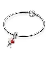 Pandora Cubic Zirconia Happy Bday Balloon Dangle Charm