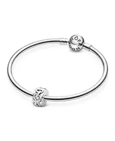 Pandora Sterling Silver Knotted Hearts Clip Charm