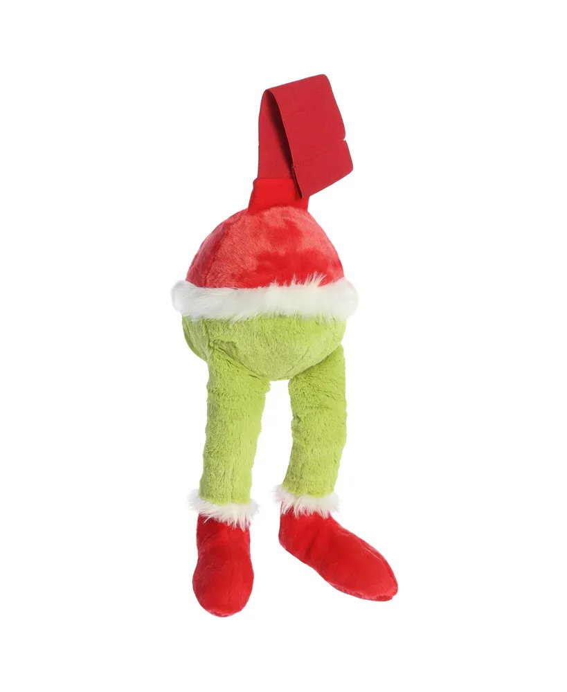 Aurora Large Hangin' Out Grinch Dr. Seuss Whimsical Plush Toy Green 15"