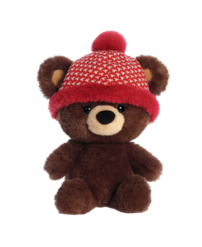Little Softie the Plush Brown Teddy Bear, Aurora