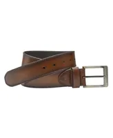 Johnston & Murphy Men's Burnished Edge Belt